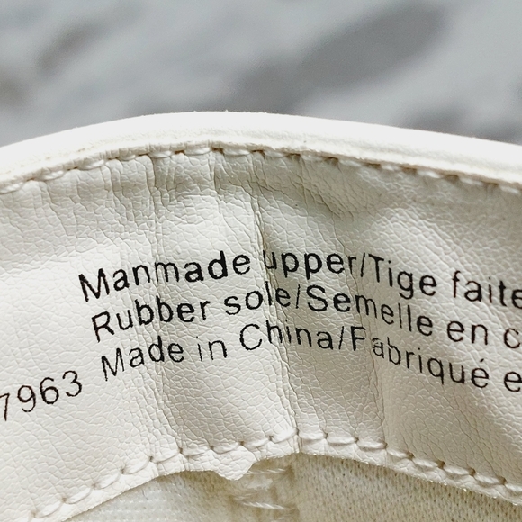 New Bp Milo White Vegan Zip Up Platform Ankle Boots i19 - Picture 12 of 15